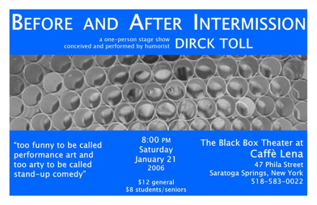 Poster for Before and After Intermission